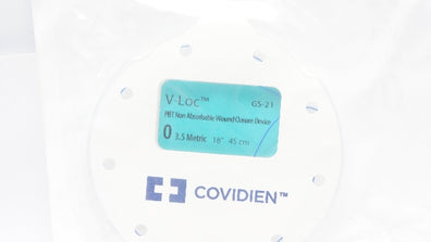 Covidien VLOCN0326 0 PBT Wound Closure Device GS-21 Taper 1/2c 37mm, 18inch (x)